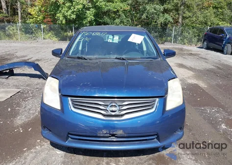 2011 Nissan Sentra 2.0S из США, поврежденный, VIN 3N1AB6APXBL714000